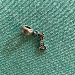 I love my dog bone charm